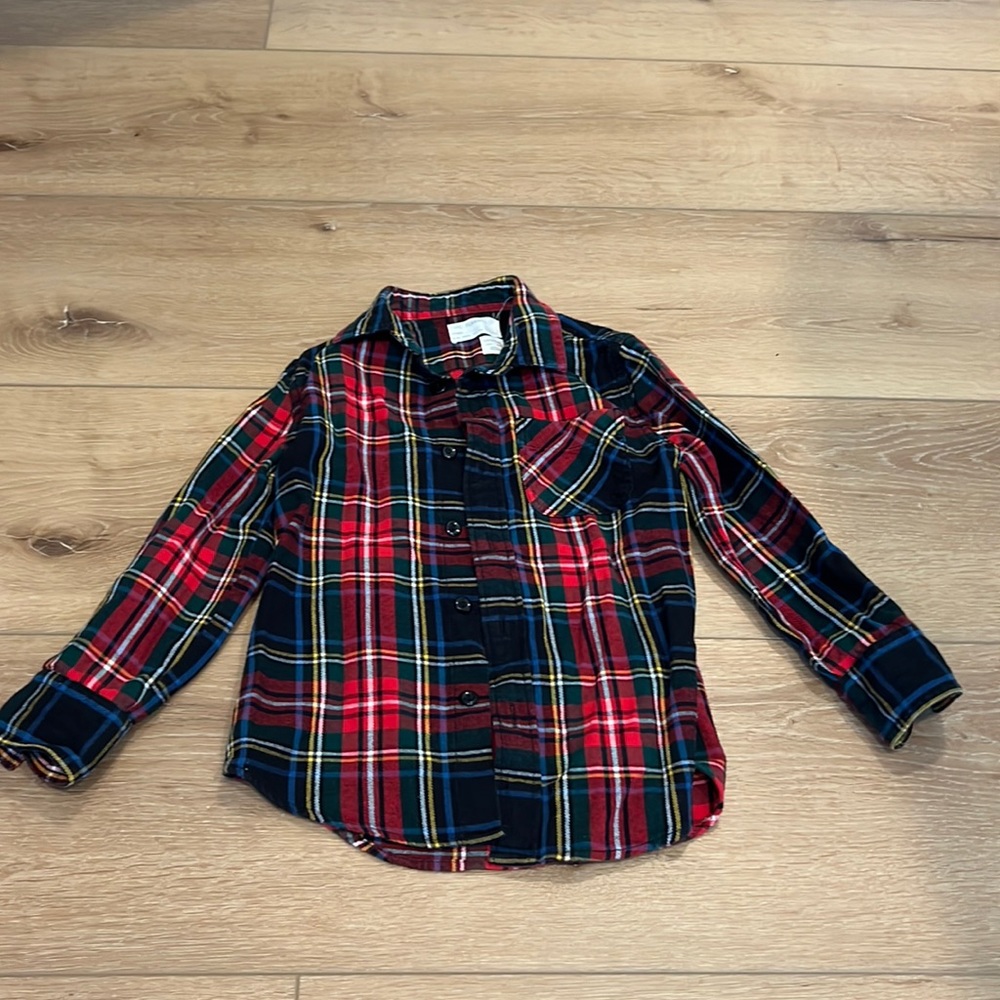 Crewcuts Flannel - steward plaid 4/5